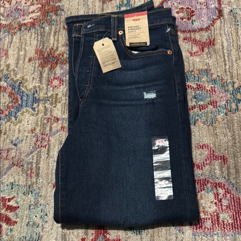 Levi's Blue Relaxed Fit Jeans Classic Denim